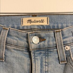 Madewell Women's High Rise Light Blue Jeans